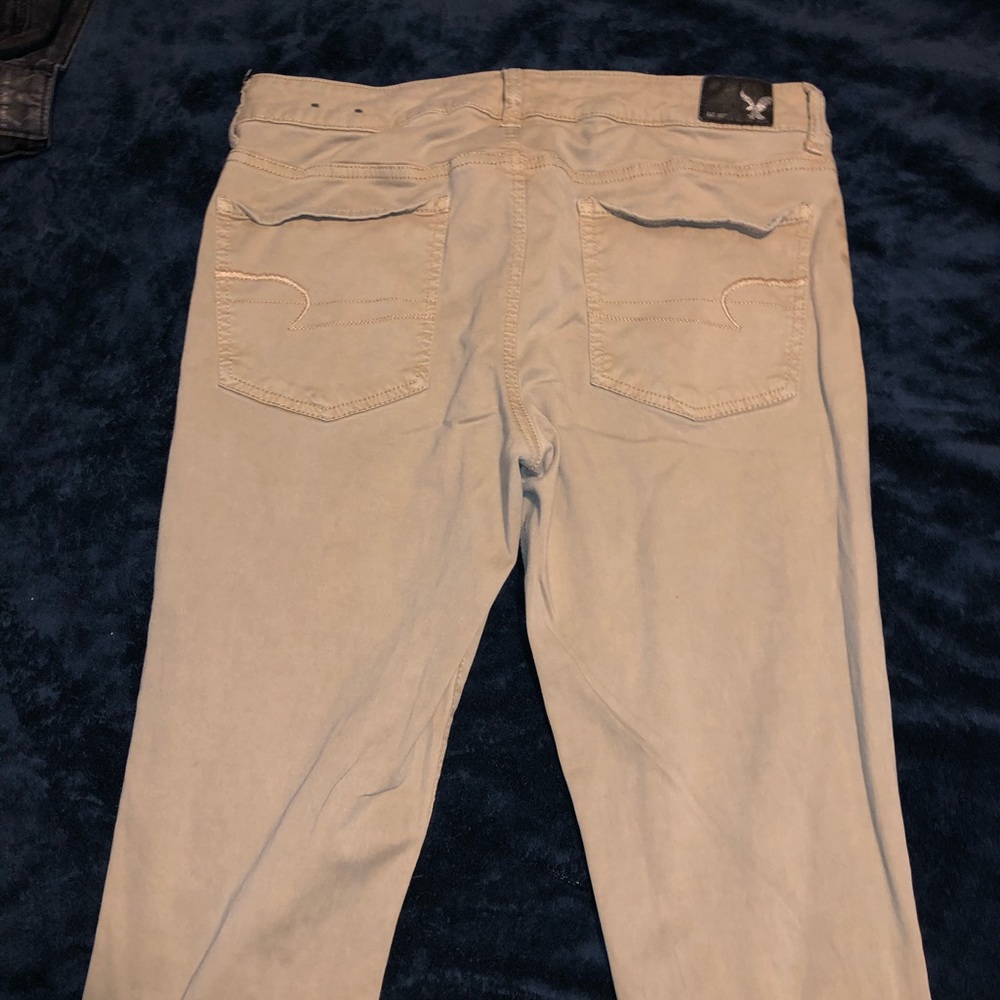 American Eagle stretch khakis